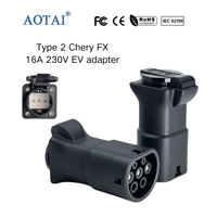 Adaptateur AOTAI de type 2 V2L avec prise factice et fiche Schuko 16A 220V pour voiture électrique Chery FX