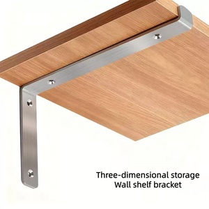 Thép không gỉ bạc/đen hiện đại bàn đứng với kệ cửa gắn 100 Jin tải công suất cho tổ chức & khả năng tiếp cận - Product Image 6