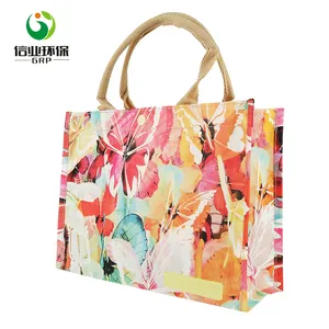 Kunden design ecobags einkaufen kleine reusable taschen mit logo