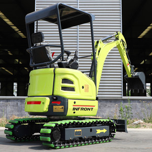 Mini-excavatrice 1,8 tonne avec moteur EPA 5, livraison gratuite, pour usage agricole, mini-excavatrice domestique 1 tonne, 2 tonnes - Product Image 3