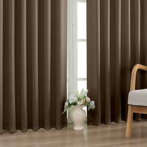 Pannello <span class=keywords><strong>per</strong></span> Finestra Owenie Color Avena <span class=keywords><strong>per</strong></span> <span class=keywords><strong>Soggiorno</strong></span> e Camera da Letto, Set di <span class=keywords><strong>Tende</strong></span> Goffrate, Set di 2 Pannelli Oscuranti - Product Image 5