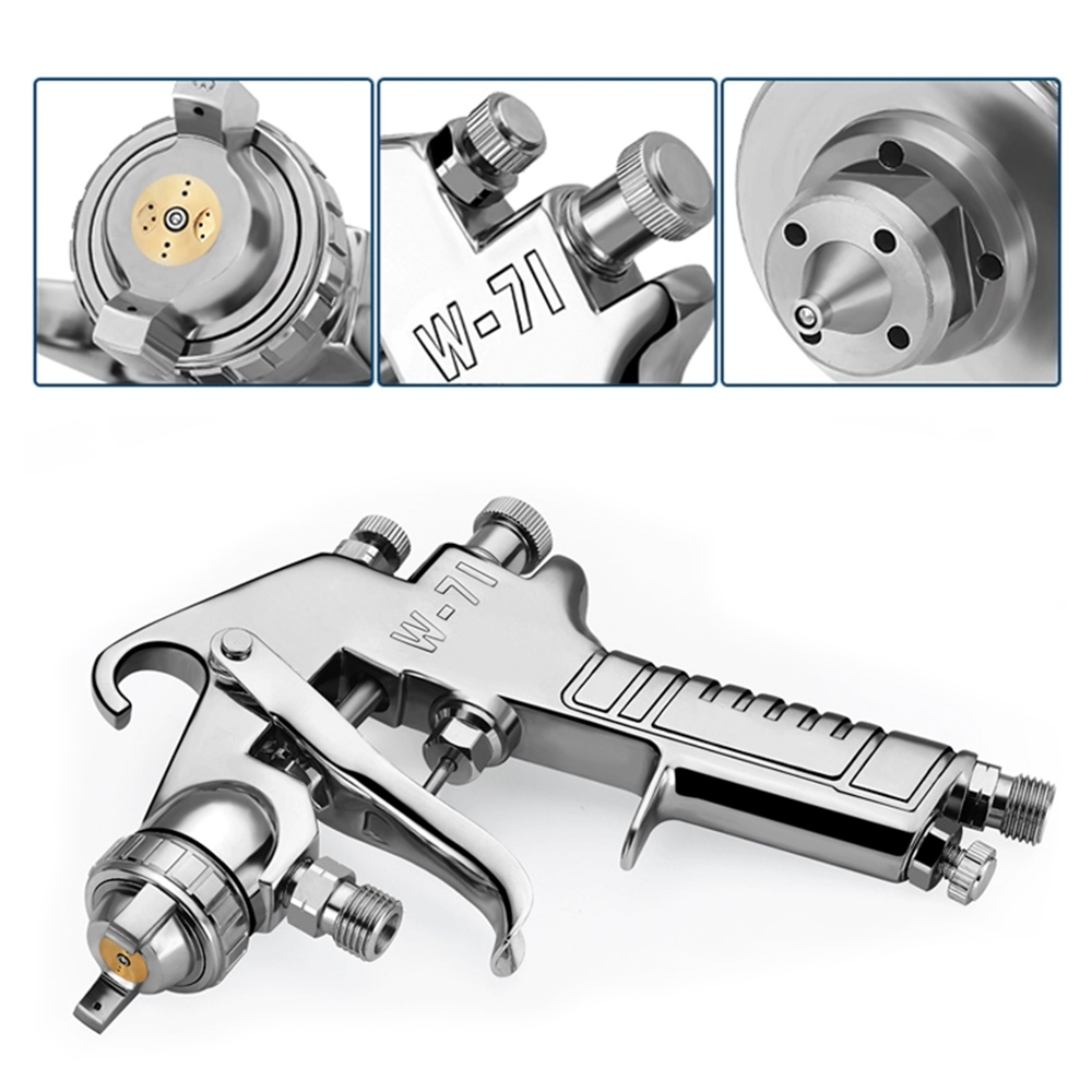 W-71 Car Paint Spray Gun - Multi Function HVLP Spray Gun