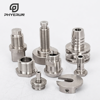 Eje Delgado de Precisión, Diámetro Exterior de 5 mm a 25 mm, Eje de Acero Inoxidable Mecanizado Suizo, Piezas de Torneado CNC