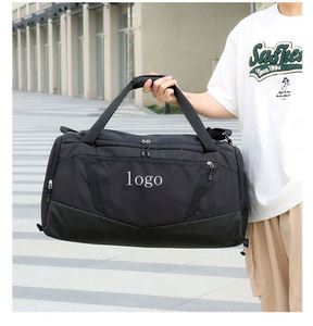 Nouveau sac de sport personnalisé avec logo, sac de sport de grande capacité, sac de rangement, sac de voyage imperméable pour hommes, pour l'extérieur - Product Image 1