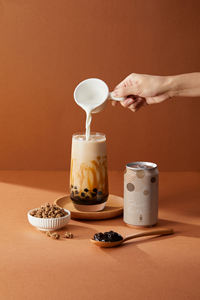 Hecho en Taiwán Bebida enlatada estable de 310 ml, auténtico té de leche de perla de tapioca taiwanés - Product Image 2