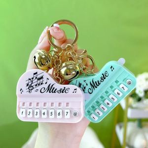 Factory Children Kids Gifts Mini <b>Small</b> <b>Game</b> Toy Key Chain Mental Keyring Plastic Creative Cute Music Piano Keychain Custom - Product Image 4