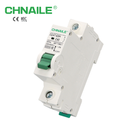 Interruptor Automático Miniatura CHNAILE DZ47-63H MCB de 1 Polo, 230V, 6kA, Alta Capacidad de Ruptura, 10A, 16A, 20A, 25A, 32A, 40A, 50A, 63A, Interruptor de CA