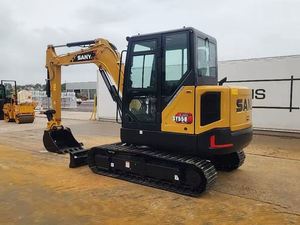 Original SANY SY55U Mini Excavators for Mining Industry 5Tons SY55U Strong Power Good Condition Motor Engine - Product Image 4