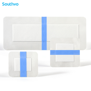 Perban luka busa transparan sekali pakai medis perekat tahan air - Product Image 2