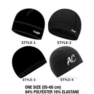 Gorro Deportivo Personalizado con Logotipo para Correr y Ciclismo, Gorro de Invierno para Hombre, Gorro de Calavera para Ciclismo con Forro de Satén de Seda - Product Image 2