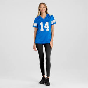 नई स्टाइल महिला जर्सी फुटबॉल जर्सी को अलग करती है # Hutchinson ब्राउन सिलाई अमेरिकी फुटबॉल जर्सी - Product Image 5