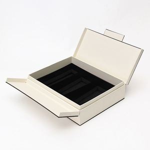 Luxury Custom Printed Relievo Slide Flip Book Shaped Hard <b>Cardboard</b> <b>Box</b> UV Finish Eco-Friendly Custom Logo Packaging Solution - Product Image 6
