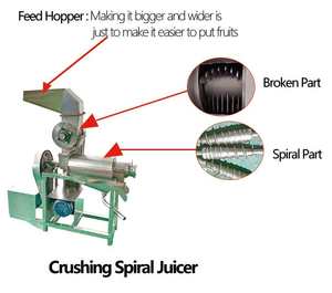 Máquina extractora de deshuesado y exprimidor de frutas de alta eficiencia Máquina extractora de pulpa de frutas vertical completamente automática - Product Image 4