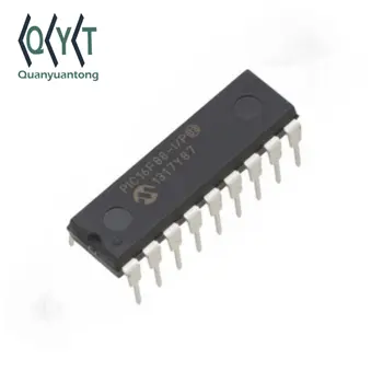 PIC16F88 микроконтроллер IC PIC 16F88 8-битный чип ic 8-битный 20 МГц 7KB (4K x 14) вспышка 18-PDIP 100% оригинальный PIC16F88-I/P