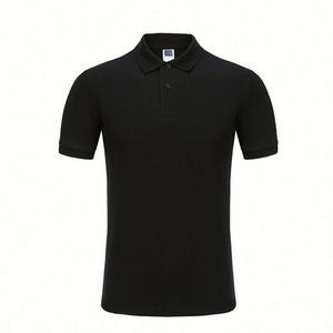 Design Wholesale 100% Cotton Men's for Polo T-Shirt Custom Logo Printing Promotional Jersey Shirt - Product Image 3