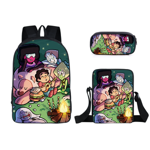 New Product Sacs 2022 Children Backpack Pencil Box Lunch Bags For School Kids Unisex Bagpack School Bag Set
