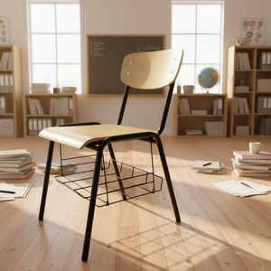 Silla <span class=keywords><strong>de</strong></span> Escritorio Moderna <span class=keywords><strong>para</strong></span> Estudiantes con Tableta <span class=keywords><strong>de</strong></span> Escritura, Asiento <span class=keywords><strong>de</strong></span> Madera Contrachapada Moderna <span class=keywords><strong>para</strong></span> Capacitación en Escuelas y Universidades - Product Image 1