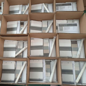 Decoración de Ventanas para el Hogar, Persianas Enrollables Tipo Zebra, Catálogo de Telas <span class=keywords><strong>Gratis</strong></span>, Muestras de Telas Textiles para Persianas - Product Image 4