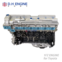 Moteur à essence à six cylindres en ligne 1FZ-FE pour Toyota Land Cruiser J70 J80 et Lexus LX450, remplacement d'origine