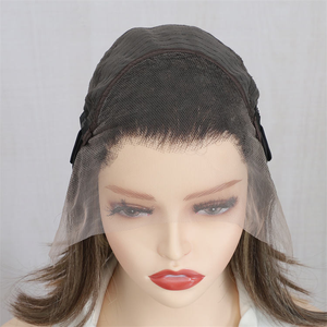 Cheveux de vison brésiliens vietnamiens en gros, couleur naturelle non traitée, pour perruque ondulée Lace Front, dentelle HD, double épaisseur, sans colle - Product Image 5
