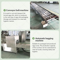 Machine automatique industrielle mini commerciale pour la fabrication de gaufres sucrées et de cornets de crème glacée en forme de flocon - En promotion