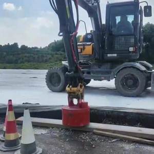 RSBM mandrin d'excavatrice mandrin magnétique aimant de levage pour soulever <span class=keywords><strong>la</strong></span> <span class=keywords><strong>table</strong></span> électrique de mandrin magnétique de ferraille - Product Image 2