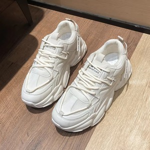 Baskets plateforme tendance pour femme, style sport décontracté, semelle épaisse, chaussures d'extérieur confortables avec semelle intérieure et semelle extérieure en caoutchouc - Product Image 5
