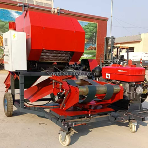 Mini-Silageballenpresse mit Dieselmotor, Mais-Silage-Ballenpresse und Wickelmaschine zum Verkauf - Product Image 4