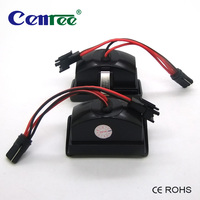 Feux de plaque d'immatriculation LED Jieshengguang pour ML W164/X164/X164, lampes de cadre de plaque d'immatriculation extérieures, 500 lumens