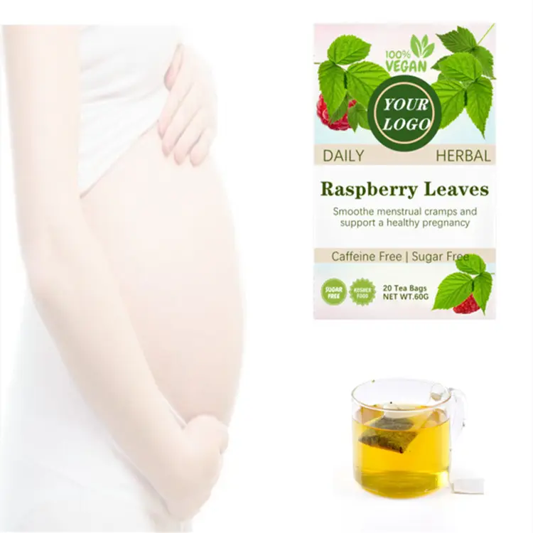 OEM الجاف عشب العشبية الشاي التوت ورقة أكياس الشاي للمرأة الصحية الحمل الحيض