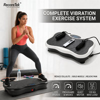 Büyük Titreşimli Platform Makinesi Ev Tipi Fitness Ekipmanı Tüm Vücut Dönüşlü Fitness Mini Terapi Kardiyo Egzersizi