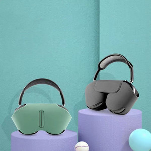 Venta caliente de moda PU cuero inteligente auriculares funda protectora bolsa a prueba de golpes auriculares accesorios para <span class=keywords><strong>AirPods</strong></span> <span class=keywords><strong>Max</strong></span> - Product Image 4