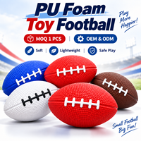 Ballon anti-stress souple en mousse PU, football américain, personnalisable avec logo et couleur, OEM ODM, fournisseur de cadeaux promotionnels en gros