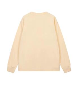 220Gsm algodón avión camiseta personalizada camiseta impresión en blanco personalizado completo <span class=keywords><strong>manga</strong></span> <span class=keywords><strong>larga</strong></span> impreso gráfico <span class=keywords><strong>camisetas</strong></span> para hombres Unisex - Product Image 4