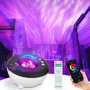Smart APP Control Aurora Galaxy <b>Star</b> Projector with White Noise <b>LED</b> Nebula Night Light for Bedroom - Product Image 1