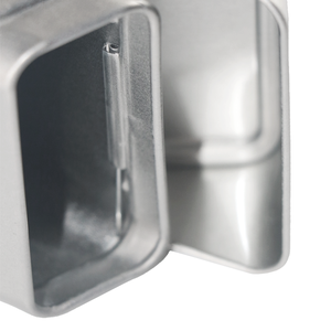 Cao cấp trẻ em kháng kim loại thuốc lá tin trường hợp bao bì trẻ em bằng chứng trước cuộn thuốc lá hộp thiếc với bản lề có nắp đậy - Product Image 3