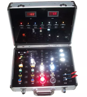 Caja de prueba de luz LED para coche, multifunción, 12V, venta de fábrica