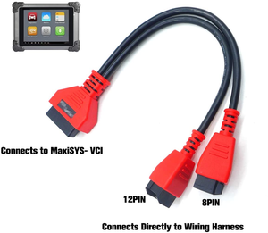 12 8 ไครล์เลอร์คอนเนคเตอร์สายเคเบิลอะแดปเตอร์สำหรับแม็กซี่ซิส MS908 MS908P MS908S โปร IM608 - Product Image 2