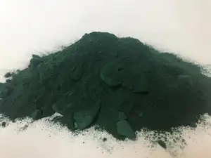 Bubuk hijau kromium Cr2O3 kromium III pigmen oksida CAS 1308-38-9 hijau oksida krom