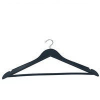 Cintre en bois écologique avec crochet pour magasin de vêtements et salle de bain, idéal pour pantalons et chemises dans le salon