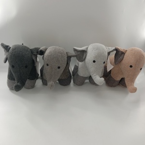 Tapones de puerta de felpa de elefante de bajo precio, bolsa de arena rellena, tapón de puerta de elefante para decoración del hogar - Product Image 6