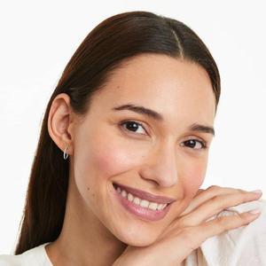 Premium 925 Sterling Silver Gold Plated Moissanite Hoop <b>Earrings</b> Brilliant Sparkling Luxury <b>Fine</b> Jewelry Elegant Fashion - Product Image 1