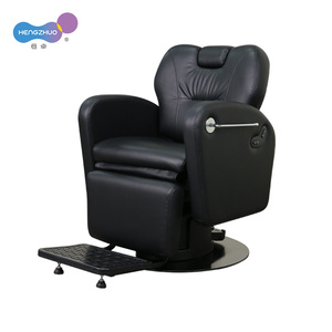 <span class=keywords><strong>Fauteuil</strong></span> de Barbier Professionnel Électrique pour Hommes, <span class=keywords><strong>2</strong></span> <span class=keywords><strong>Moteurs</strong></span>, Chaise Pivotante de Coiffure, Équipement de Salon de Beauté pour Coiffeur - Product Image 1