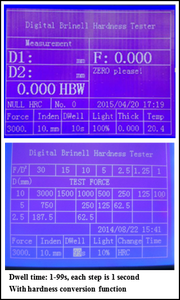 LIYI Testeur numérique de dureté Brinell pour la fonte, l'acier, les métaux non ferreux et les alliages mous. - Product Image 5