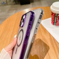 Coque transparente pour iPhone 16, coque transparente pour iPhone 17 Pro, coque transparente pour iPhone 13, 14, 15, 16, 17, coque transparente