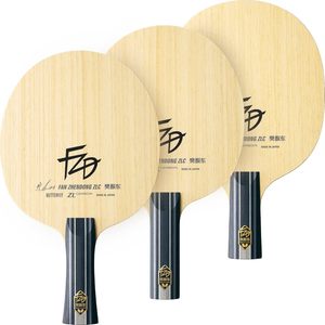 Raquette de tennis de table professionnelle Zhen Dong pour fans, design ZL, bois carbone, certifiée ITTF, poignée droite, base à 6 plis - Product Image 4