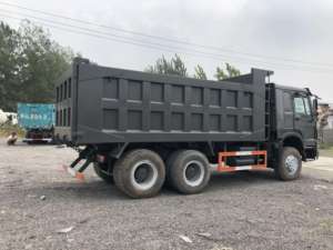 รถดัมพ์ Howo 6x4 ยูโร 2 ดีเซล รถดัมพ์เหมืองใหม่ 10 ล้อ รถบรรทุกเทท้าย 11-20 ตัน พวงมาลัยซ้าย กล้องมองหลัง 251-350 แรงม้า 6-8 ลิตร - Product Image 6