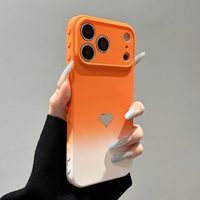 Coques de téléphone antichoc à dégradé de couleurs pour iPhone 17 Pro Max, 16, 15, 14 Pro, 13 Pro Max – Conception en TPU souple avec protection de l'appareil photo
