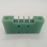 Composants usinés multifonctionnels en FR4 vert eau, matériau isolant pour haute température et haute tension