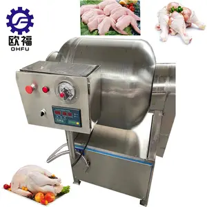 300L stainless steel top marinated meat salting marinator meat tumbler electric vacuum marinade mixer machine for sale